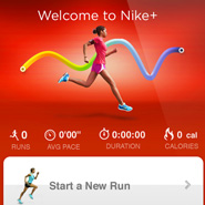 Приложение Nike GPS для iPhone